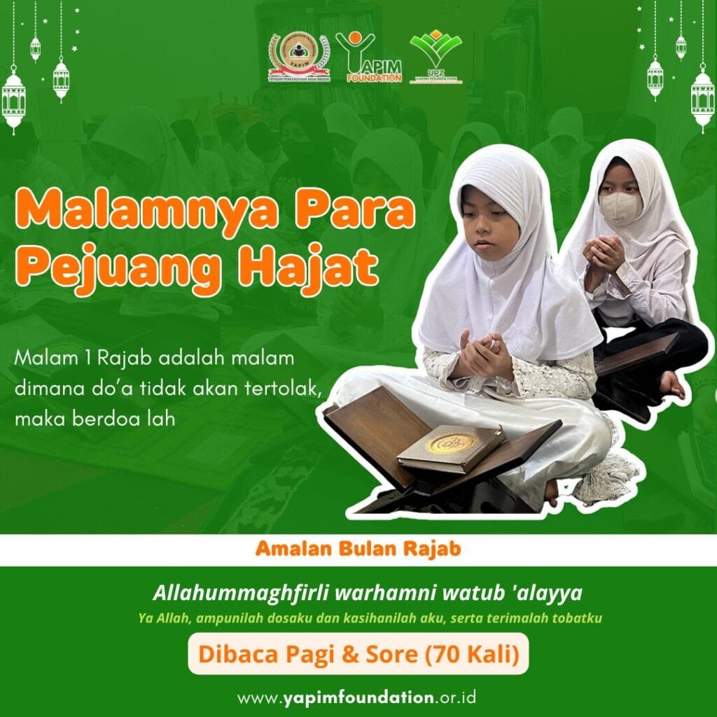 Mukzijat Bulan Rajab