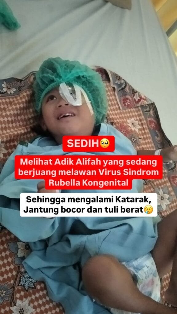 Bantu Cukupi Pengobatan Adik Alifah
{donasi}